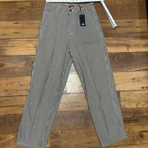 Dickies Fisher Stripe Carpenter Brown Pants